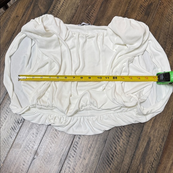 Zara | Balloon Hem Crop Trop - Picture 7 of 7